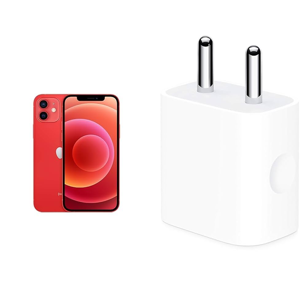 Apple iPhone 12 レッド　64G Apple iPhone 12 (64GB) - (Product) RED : Amazon.in: Electronics